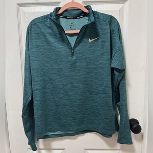 Nike Running Dri Fit 3/4 Zip Pullover